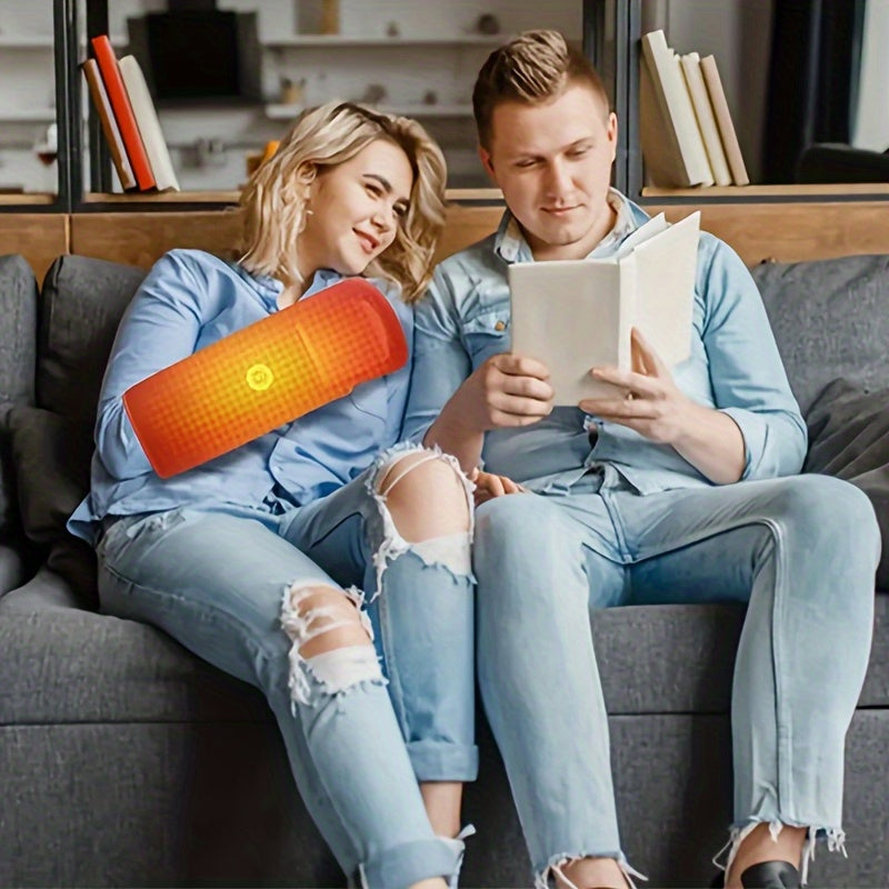 USB Powered Wrist Warmer with Massage Function and Adjustable Temperature