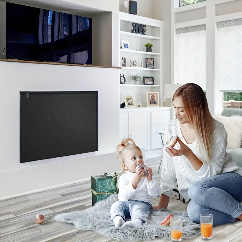 Magnetic Fireplace Blanket 41x29 Inches Draft Stopper Heat Retention