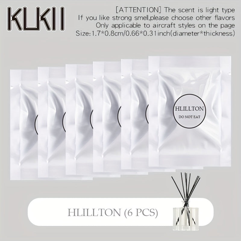 Car Air Freshener Scented Tablets Pack of 6 or 15 for Cars and SUVs