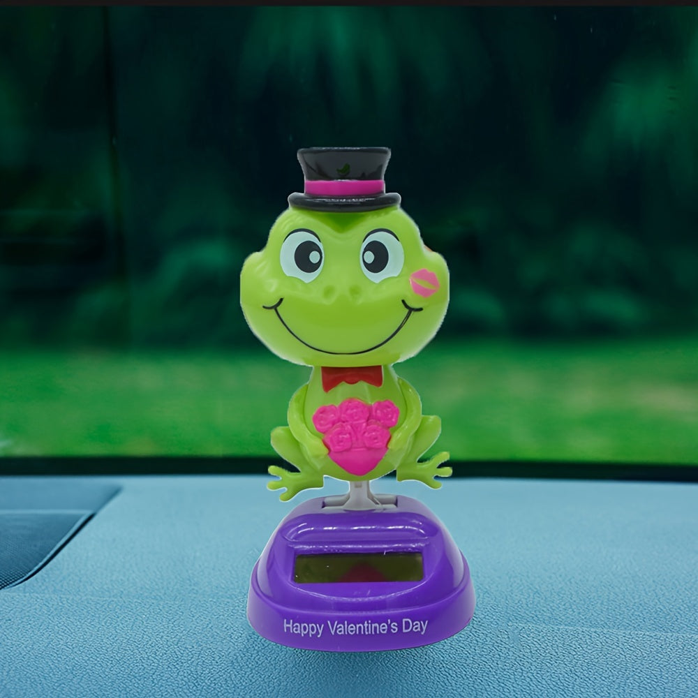 Милое украшение для панели с животным из ABS, кивок головы, автомобильный аксессуар