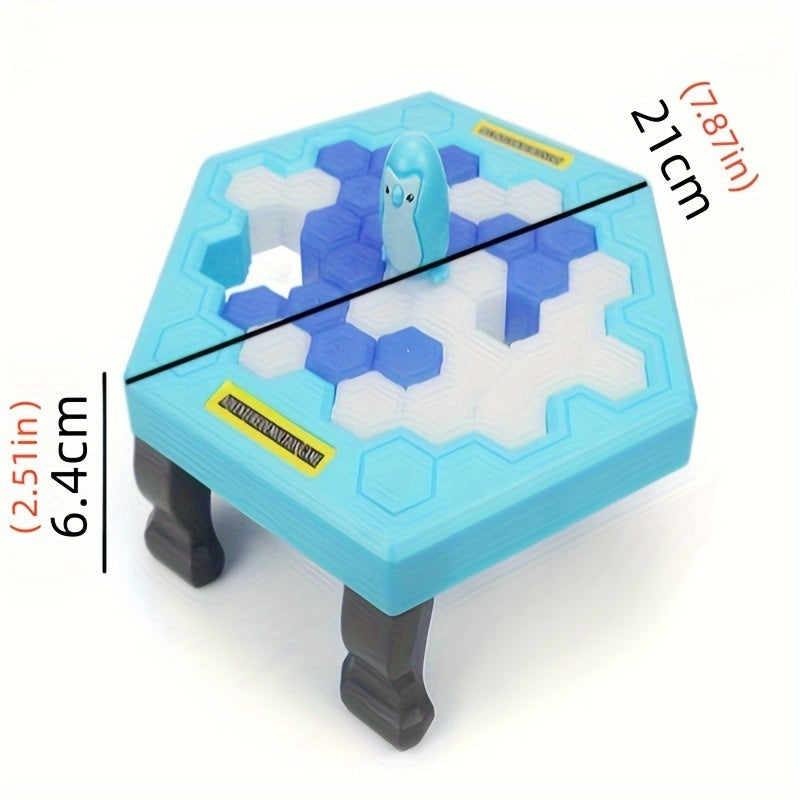 Penguin Rescue Board Game Educational Family Activity for Kids and Parents