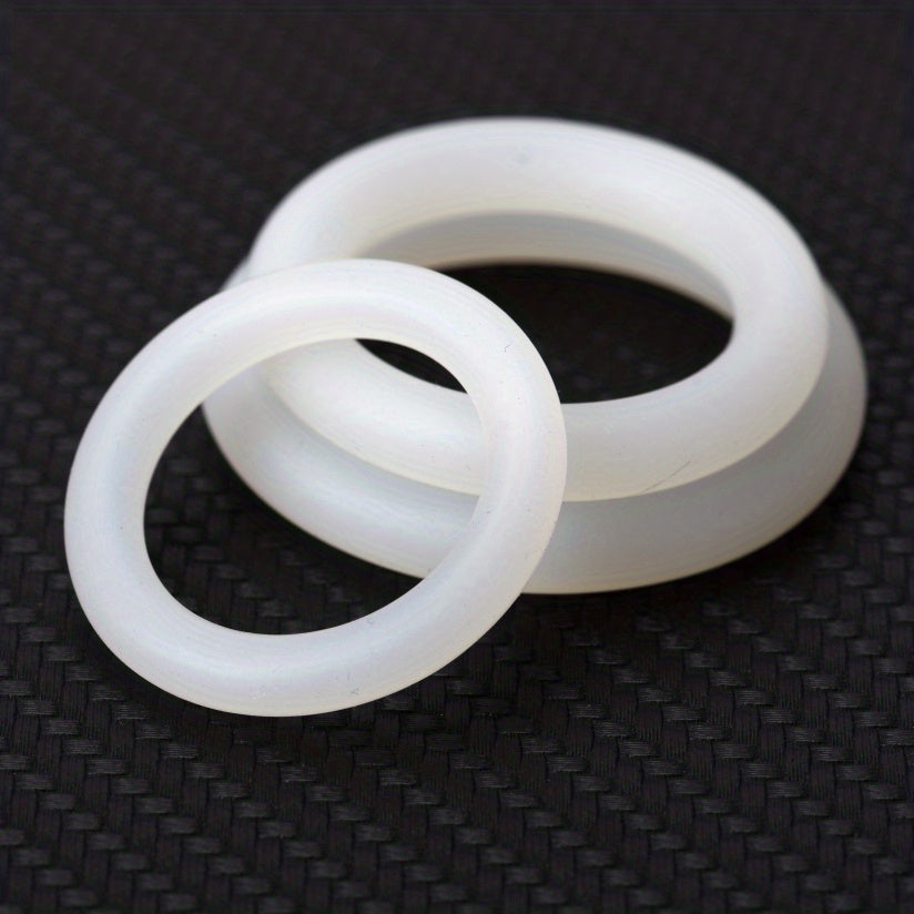 Men Soft Silicone Cock Ring Set for Couples, Adjustable, Sex Toy