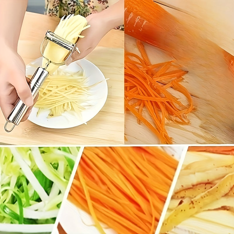 O'zingizning oshxonangizni ushbu premium zanglamas po'latdan yasalgan qirg'ich va meva qopqog'i bilan ko'taring - mehmonxona yoki tijorat maqsadlari uchun mukammal - zarur oshxona asbobi va aksessuar