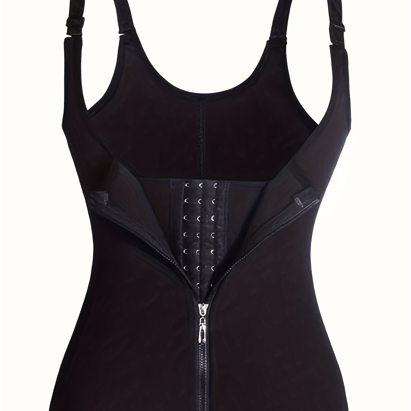 Women's Neoprene Zipper Shaping Cami Top Waist Trainer Tummy Control