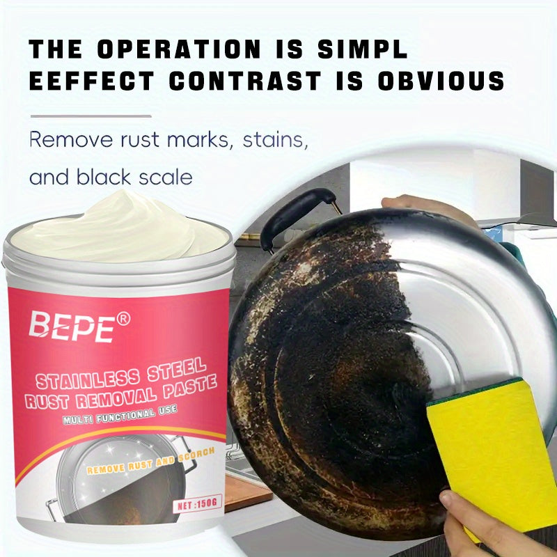 Metal Rust Remover Paste for Cars, Motorcycles, Rvs, Kitchenware