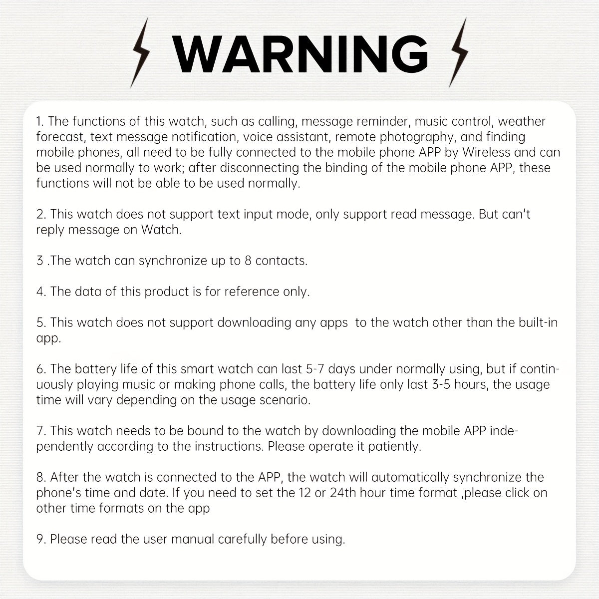 Zinc Alloy Smart Watch 4.7cm Screen 100+ Sports Modes AI Voice Control Wireless Rechargeable Battery