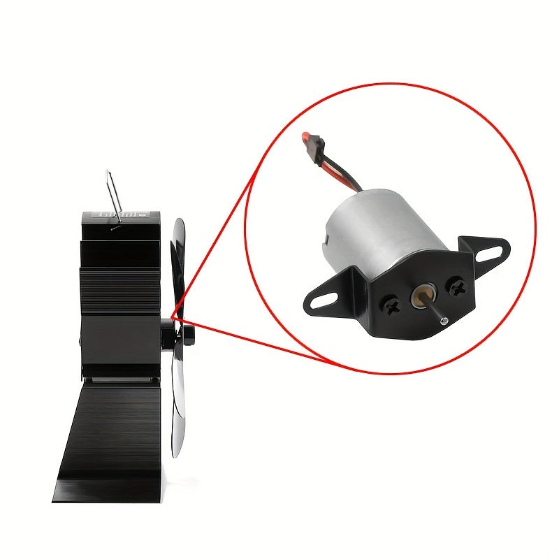 1500RPM Kamin ventilyatori motor yuqori samaradorlik uchun alyuminiy o‘rniga yog‘och pechlari uchun