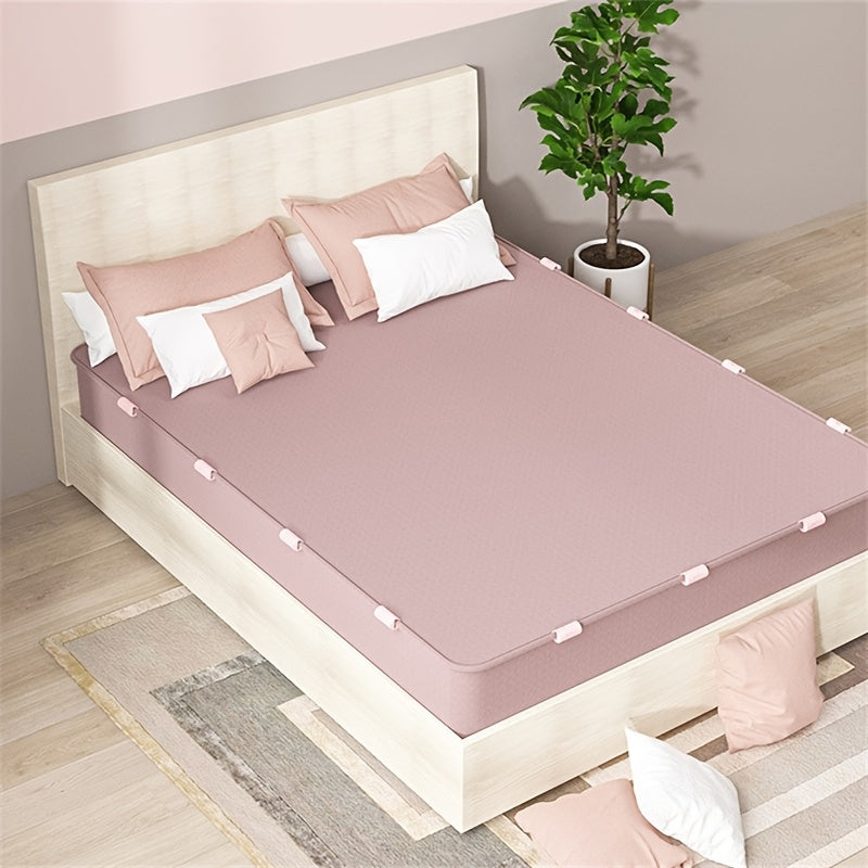 Non-Slip Bed Sheet Clips for Quilts and Covers Adjustable Angle Fixer