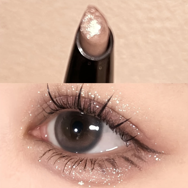Glitter Eyeliner Pencil with Rhinestones and Multiple Colors for Eyeshadow