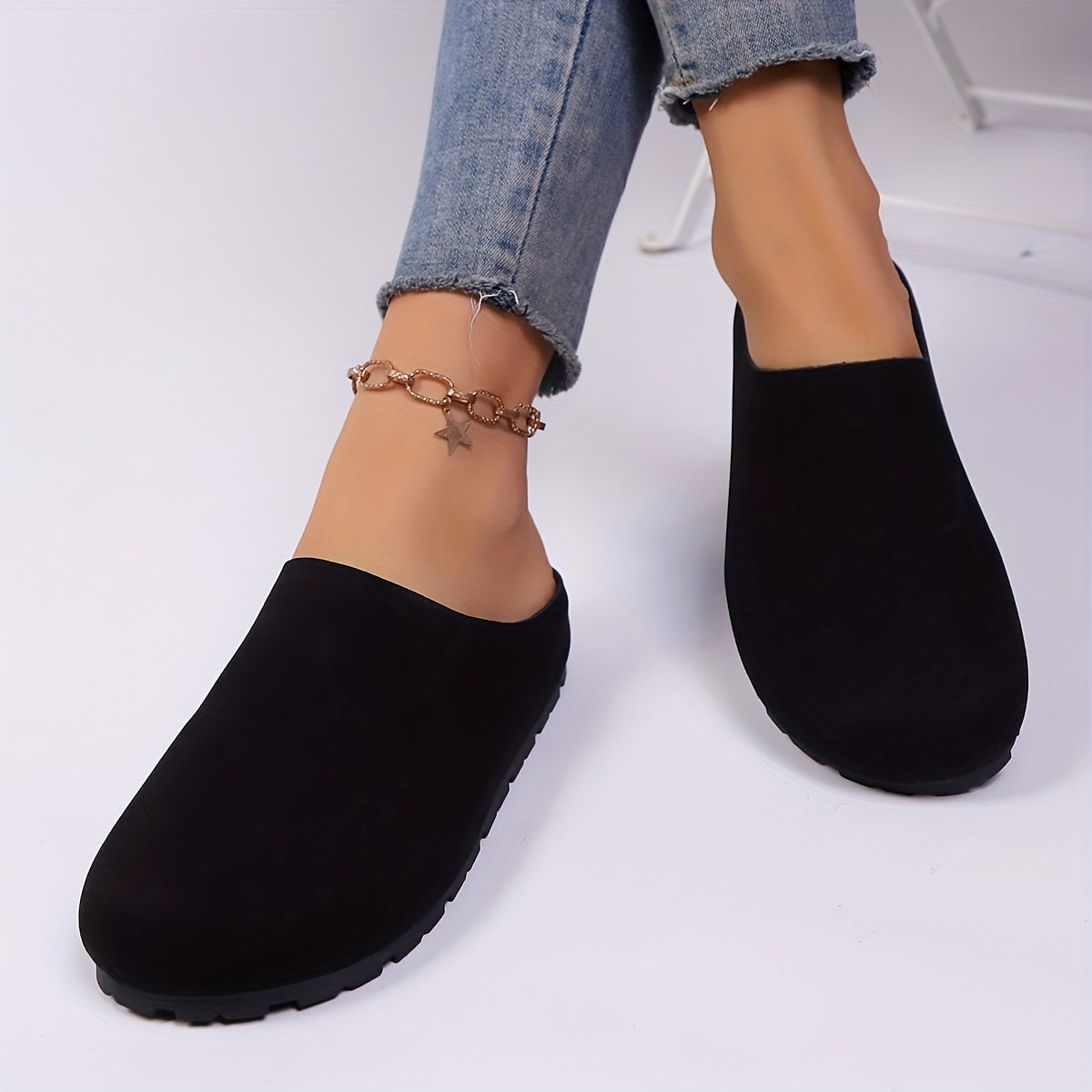 Women's Slip-On Platform Shoes Cushioned Insole Indoor Outdoor Flats