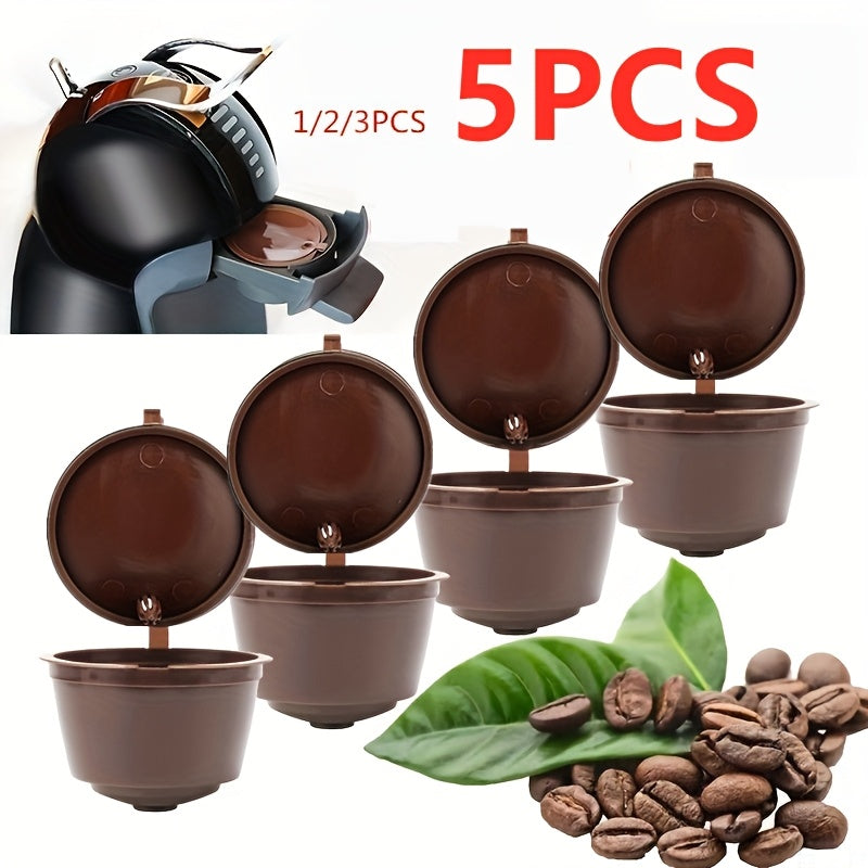 Reusable Coffee Capsule Filter Holder Pack of 1 2 3 5 for Nespresso Pods