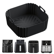 9-Inch Reusable Silicone Air Fryer Liners for Ninja and Philips Models
