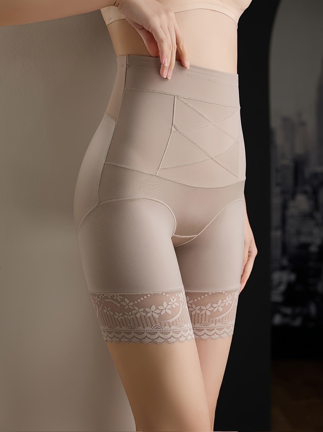 Women's High-Waisted Shaping Underwear for Fall and Winter Flatten Stomach Lift Buttocks Waist Shaper