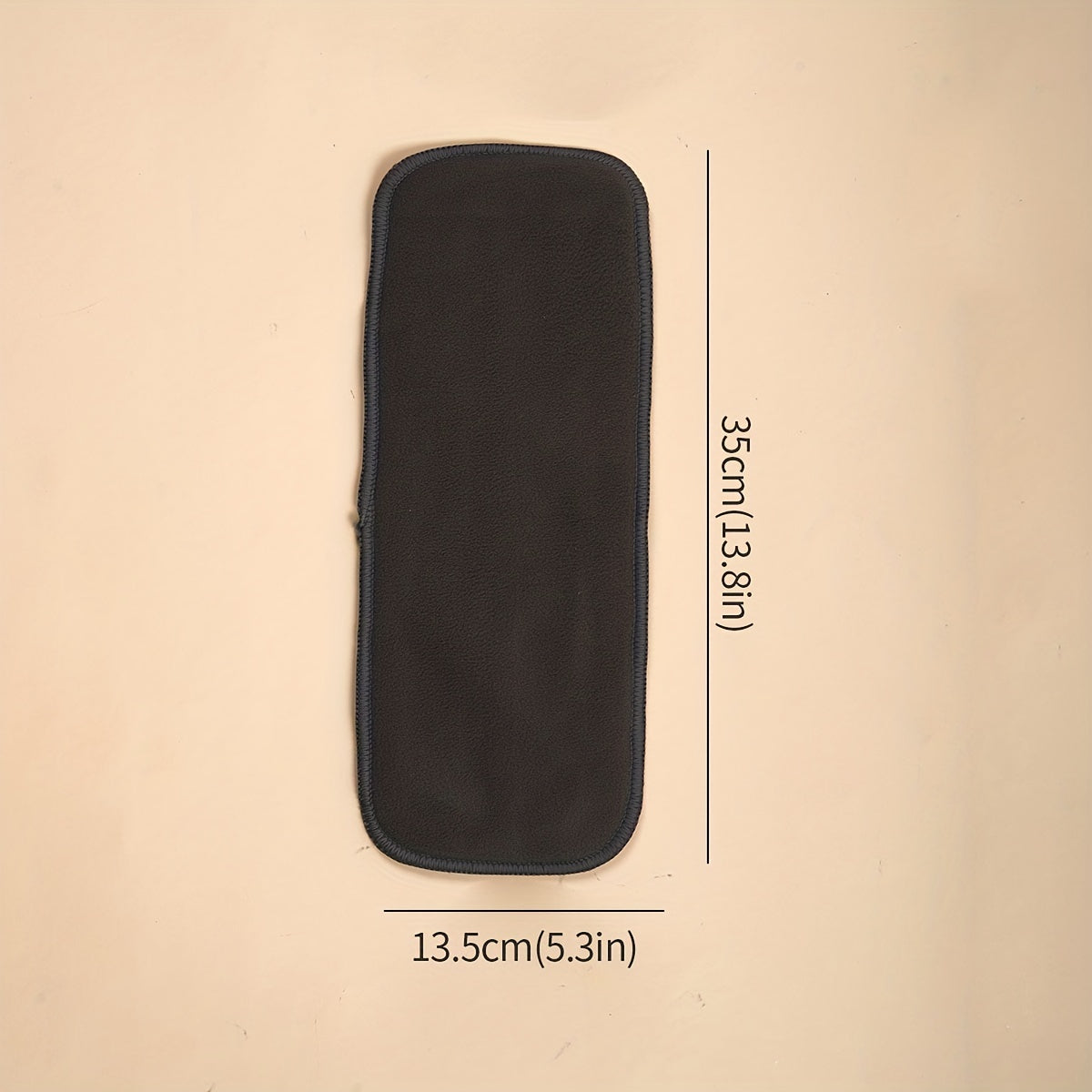 Juego de 5 protectores de bambú con carbón activado para pañales de bebé con insertos de microfibra