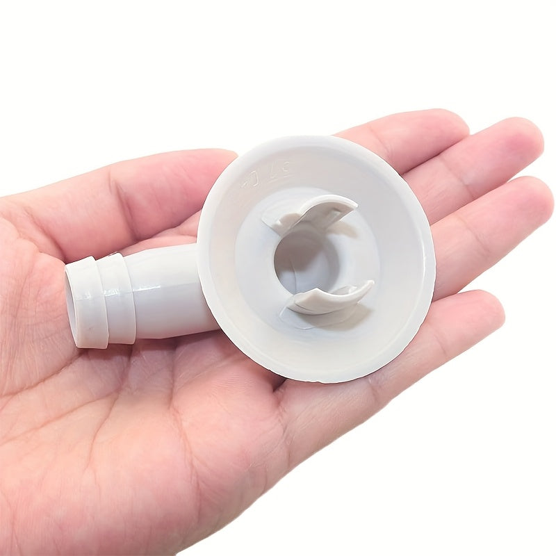 19mm Plastic Elbow AC Drain Hose Connector for Mini Split and Window Air Conditioners