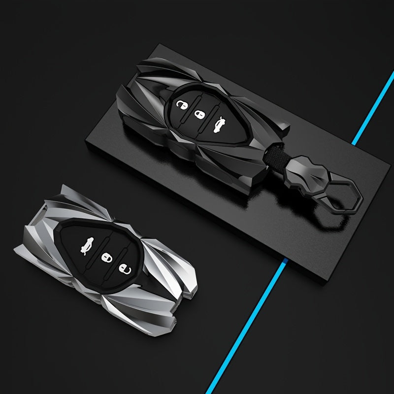 Car Key Case Cover Zinc Alloy Durable Stylish Key Fob Protector