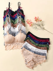 Women's Underwear Panty Set Eight-Color Cotton Breathable Comfortable