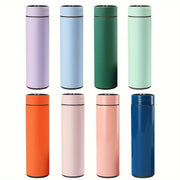 Insulated Stainless Steel Water Bottle with Tea and Water Separation for Men and Women