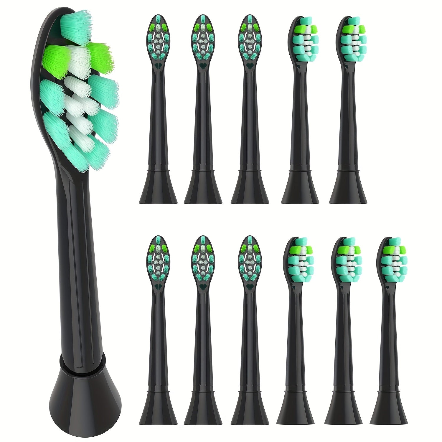 8/12/16 Pcs Replacement Toothbrush Heads for Electric Oral Care Deep Cleaning
