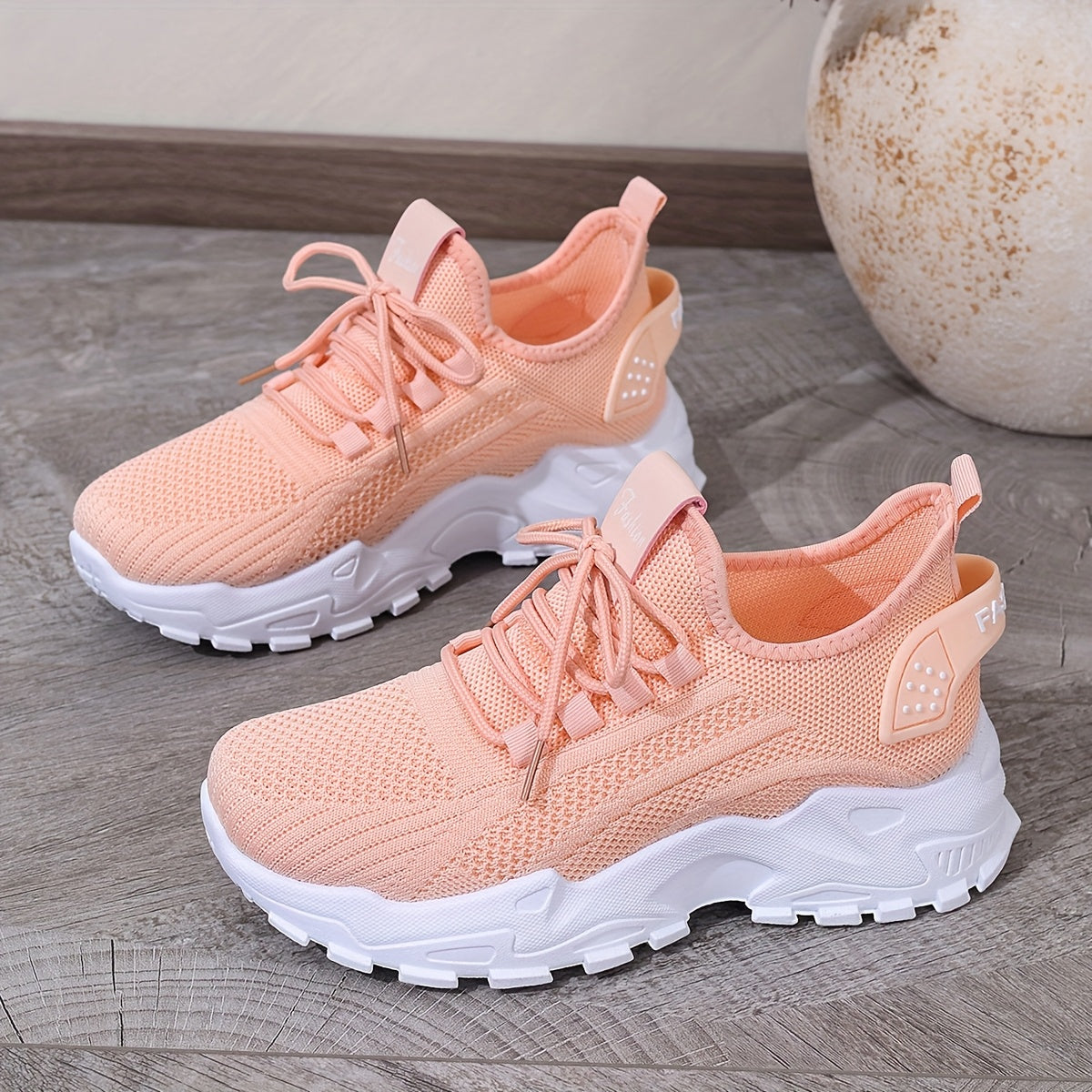Ladies Casual Shoes Light Soft Sole White Travel Walking Sneakers