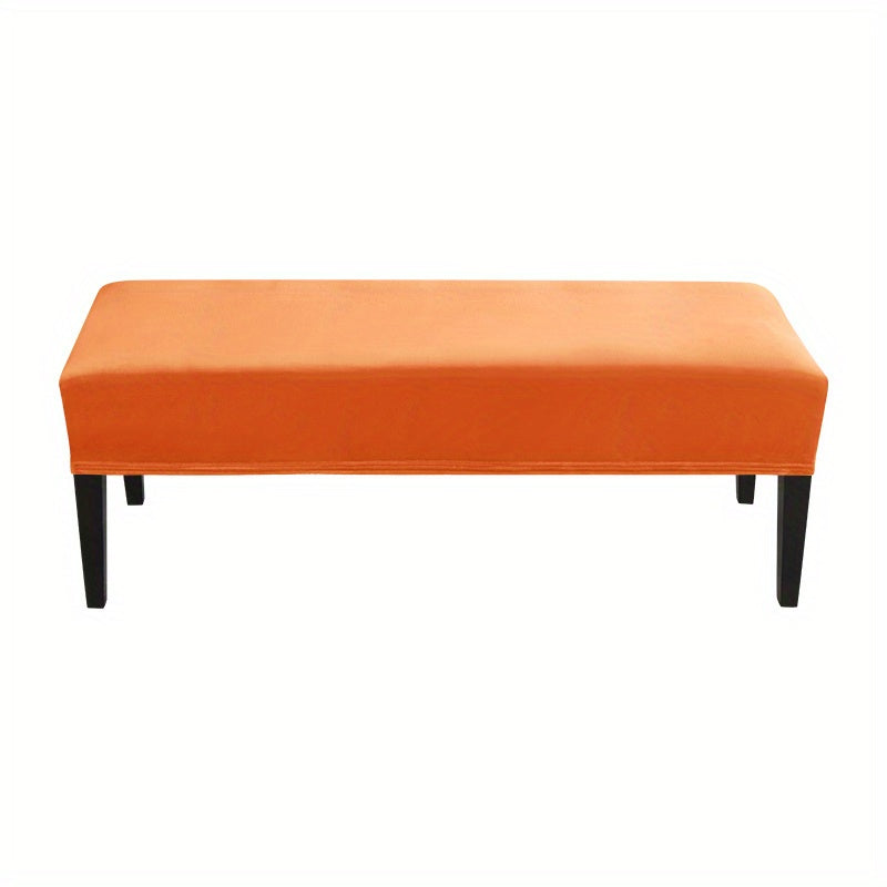 Washable Removable Stretch Bench Cover for Spills and Stains Protection