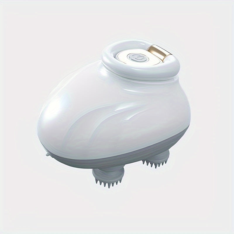 4 ta silikon massaj boshliqlari bilan inson barmoqlarini taqlid qiluvchi uy hayvonlari uchun massaj qiluvchi bosh, mushuklar va itlar uchun mukammal.