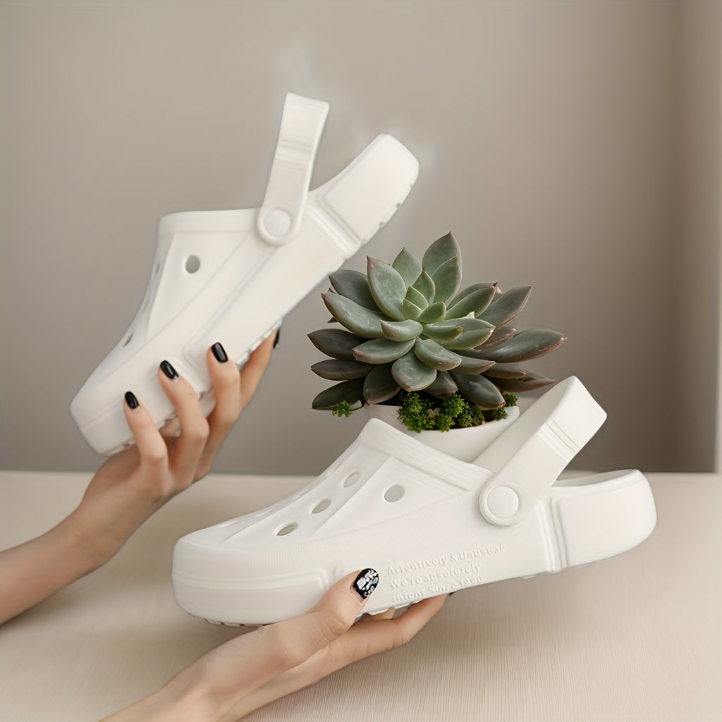 Unisex EVA Rubber Sole Beach Shoes Lightweight Anti-slip Sneakers