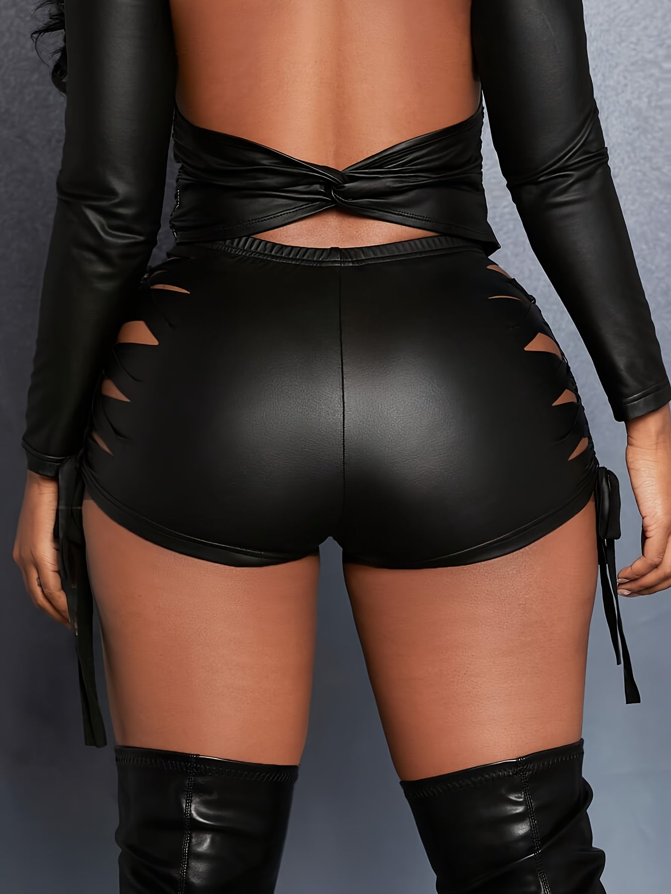 Женские шорты Бермуды большого размера с однотонным цветом, с высокой талией, повседневные