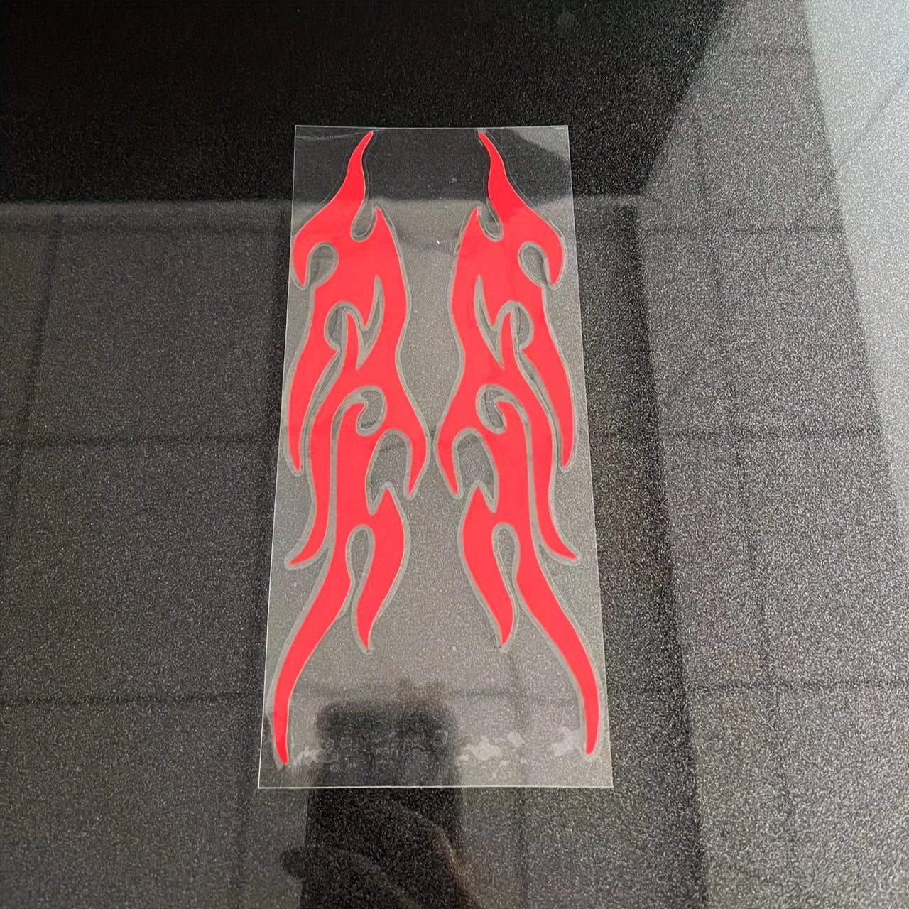 Pegatinas para coche Flame Car Stickers Bumper Hood Mirror Cover Scratch Decals para vehículos