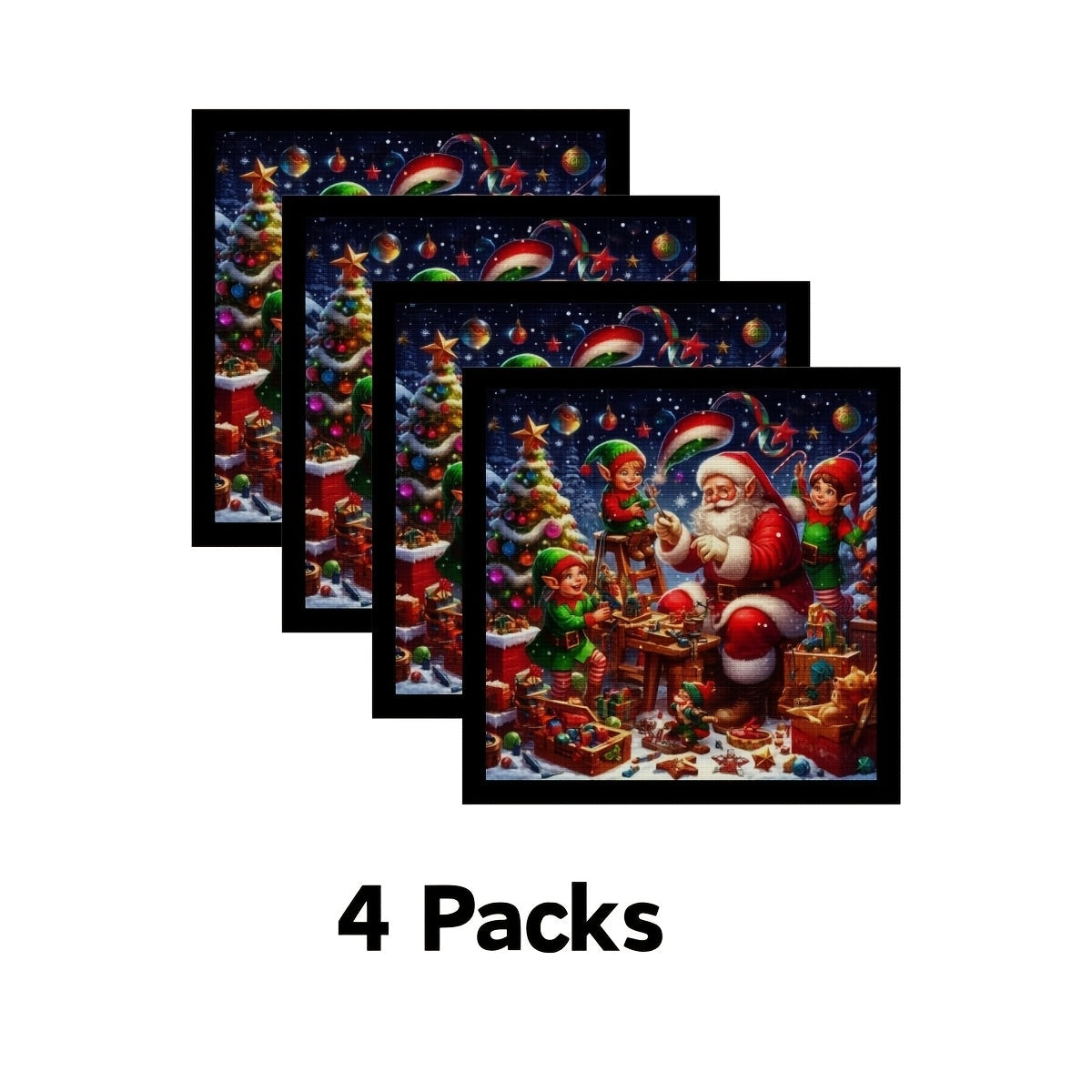 Diamond Painting Frames Set PVC Magnetic Self-Adhesive Wall Display for Diamond Art Photos Posters