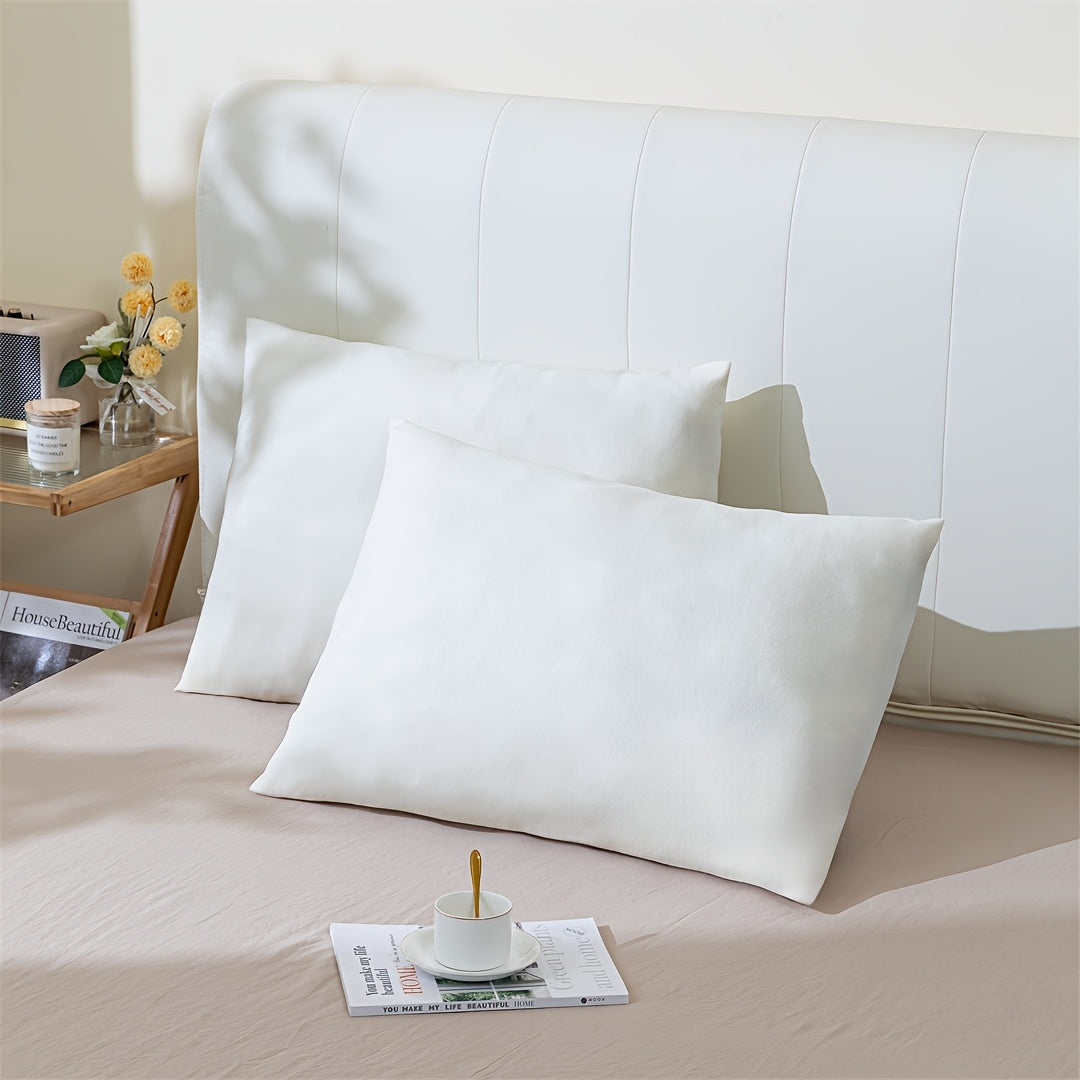 Crystal Velvet Pillowcase Soft Skin-Friendly Warm Envelope Closure for Dorms Homes Hotels