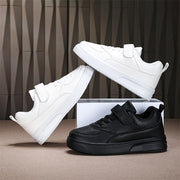 Girls' All-Season Casual Sports Sneakers with Microfiber Leather and EVA Sole