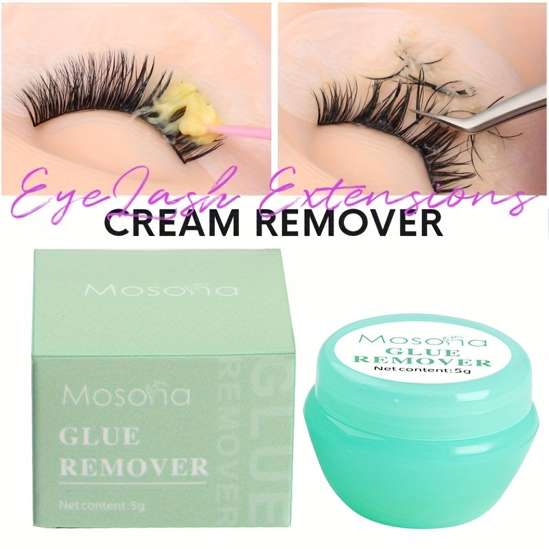 Унисекс крем для снятия клея для наращивания ресниц 5 г мягкий и легкий в использовании