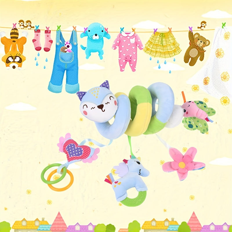 Juguete colgante para cama de animales para bebés de 0-3 meses Halloween Acción de Gracias Navidad Pascua