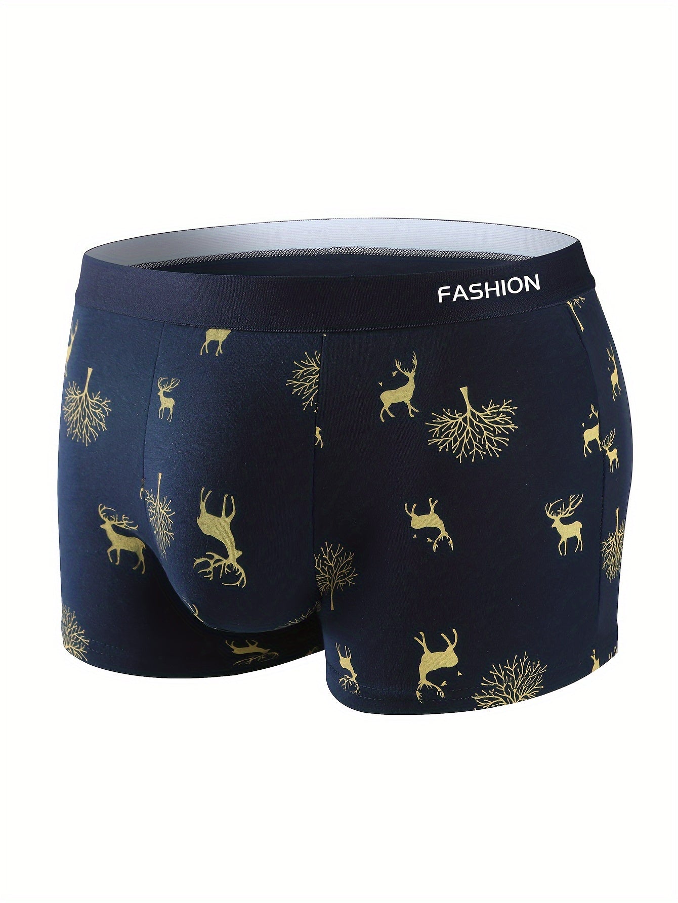 Men's Boxer Briefs 8 Pack Breathable Stretch Fit Printed Underwear