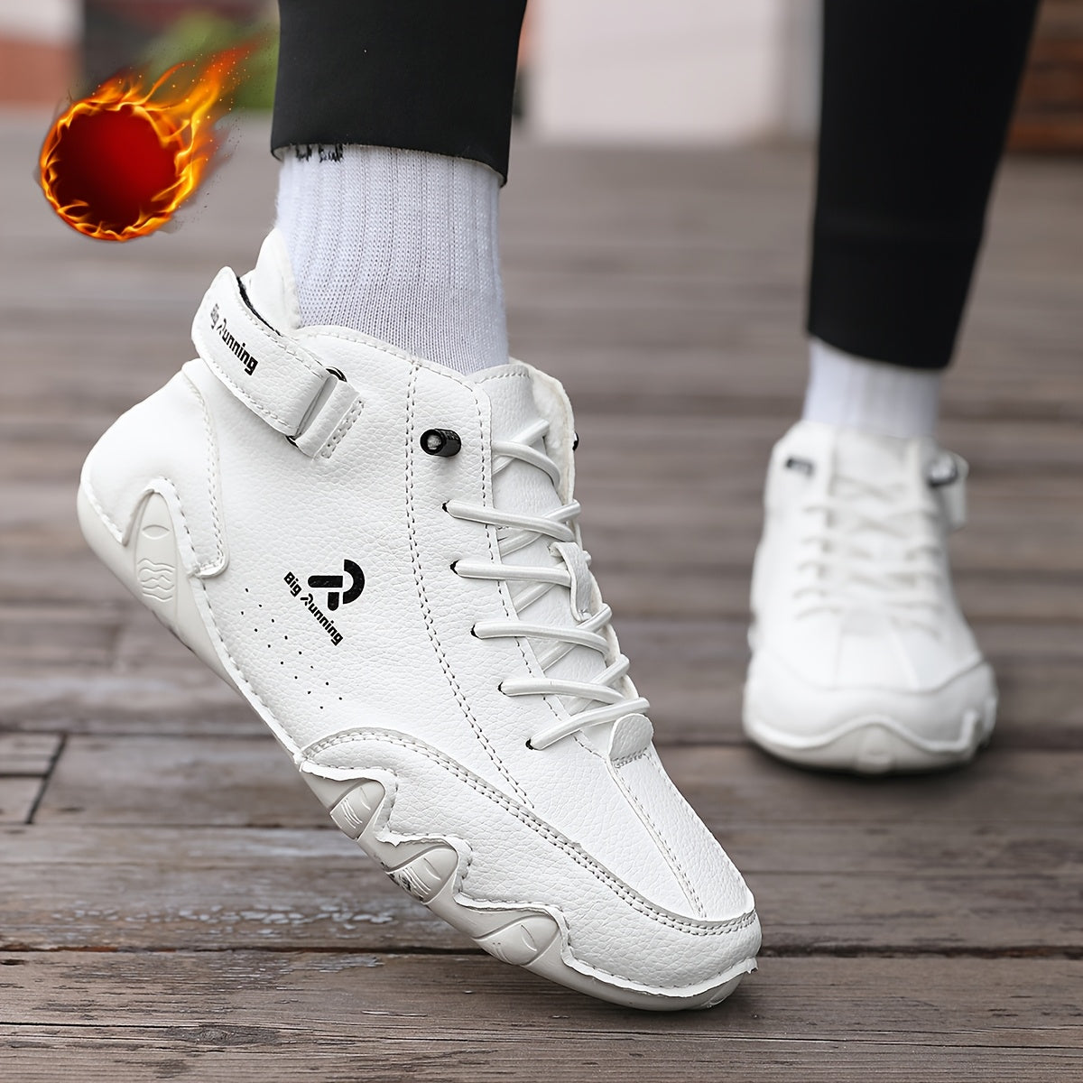 Women’s Winter Ankle Boots Leather Slip-Resistant Rubber Sole Cushioned Insole