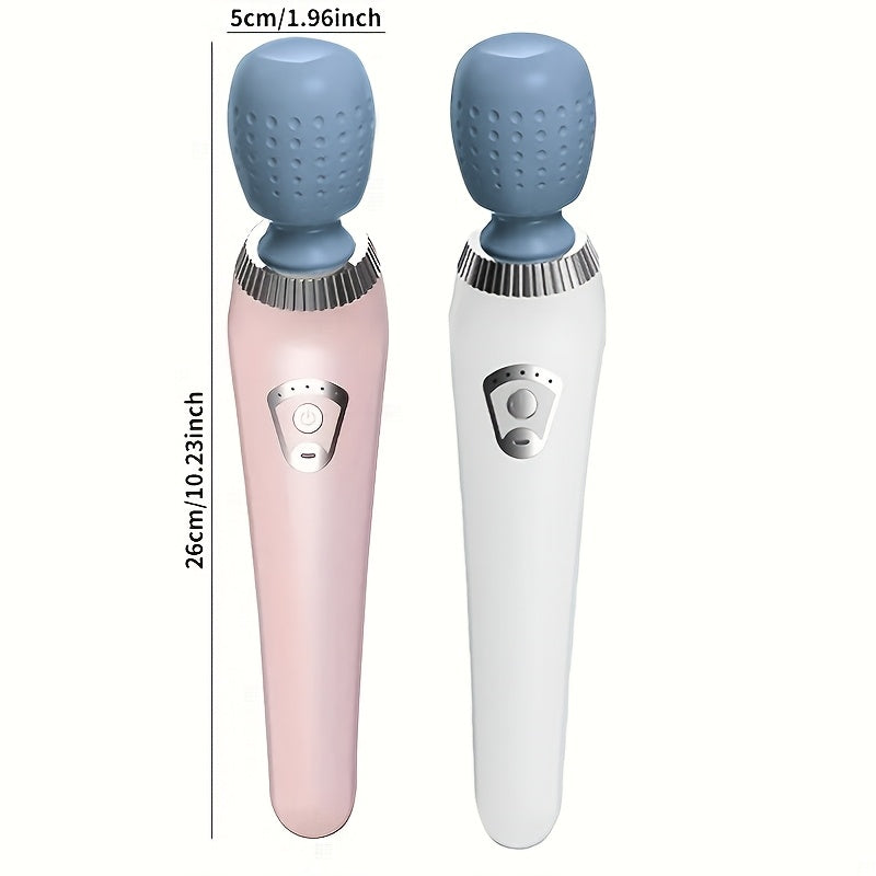 Portable Handheld Massager USB Rechargeable Deep Tissue Body Neck Back Slim Design