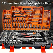 Professional Wrench Tool Set 151pcs Car Maintenance Ratchet Sockets