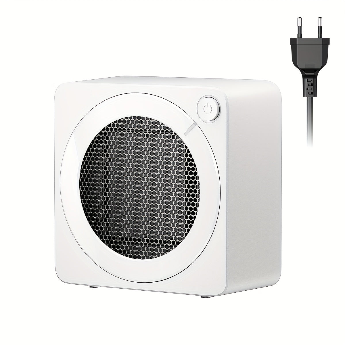 Мини-электрический нагреватель из керамики, квадратный настольный обогреватель, защита от перегрева