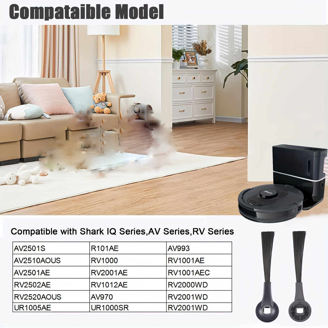 Replacement Side Brush Parts for Robot Vacuum Cleaner, 3/6 Pieces