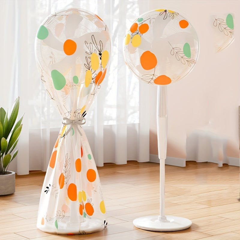 Floor Fan Dust Cover Thickened Fabric Protection Plastic Material No Battery