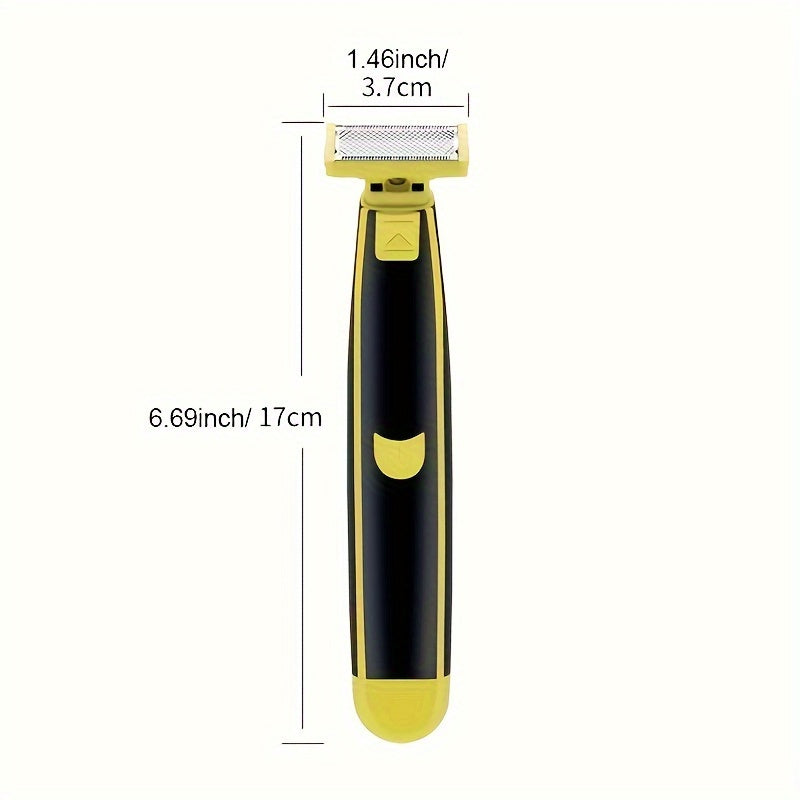 Portable Electric Shaver for Men & Women USB Rechargeable Wet Dry Use 600mAh Battery