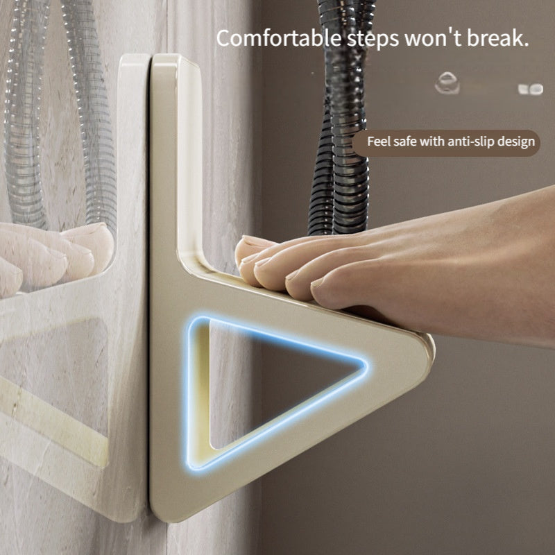 Plastic Shower Foot Pedal for Pregnant Women Reusable Bathroom Aid Non-Electric