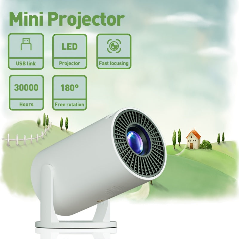 Mini Home Theater Projector LCD 3D Ready 16:9 USB Smartphone Notebook