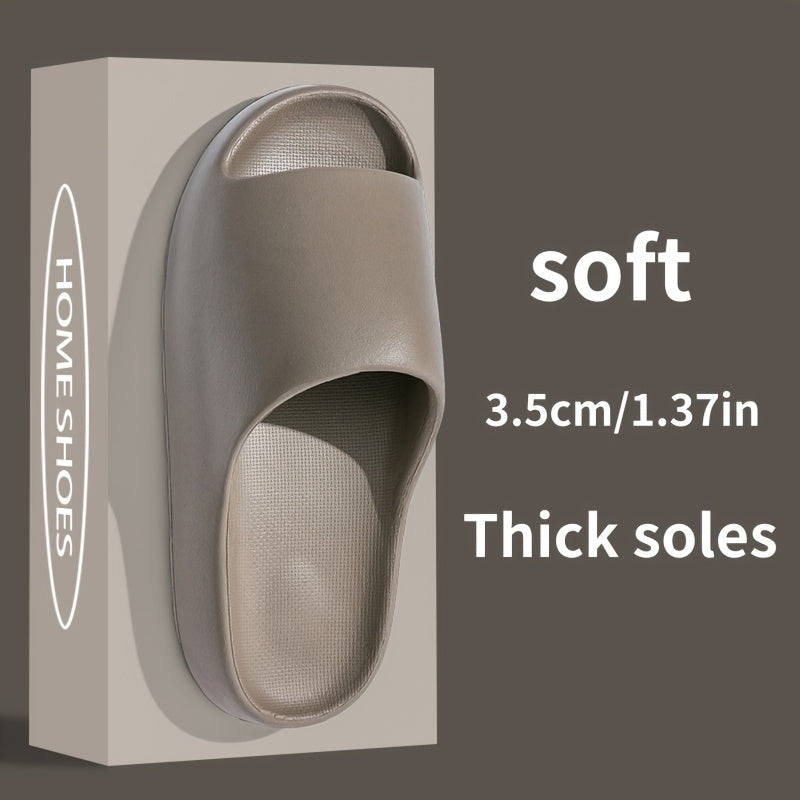 Унисекс мягкие слайды EVA тапочки на slip-on с противоскользящей текстурированной подошвой