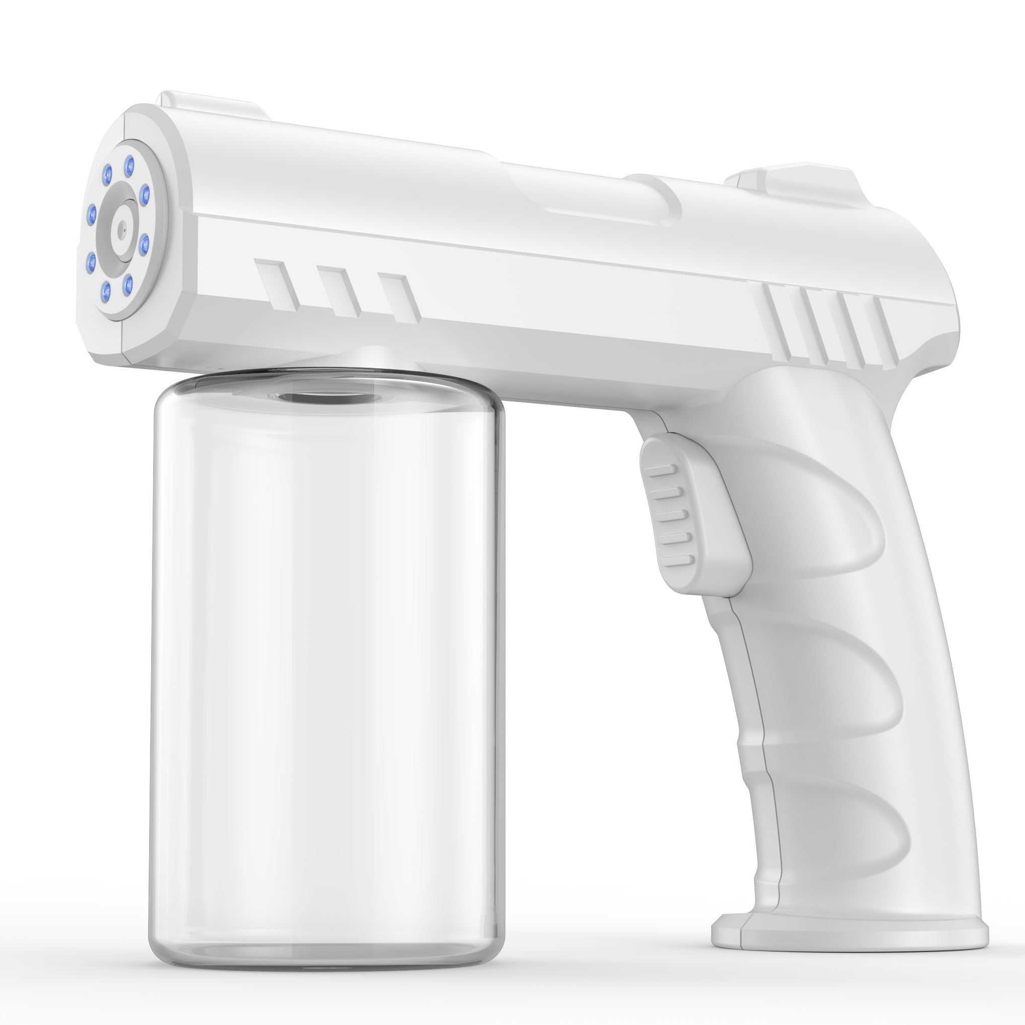 Nano Mist Sprayer Handheld Blue Light Atomization Gun with USB Rechargeable Battery and 8 Mist Patterns