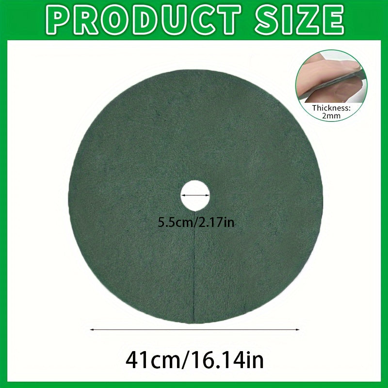 12pcs Tree Protection Cover Circular Grass-Proof Fabric Mats for Weed Control 26.92cm 41.91cm 61.98cm
