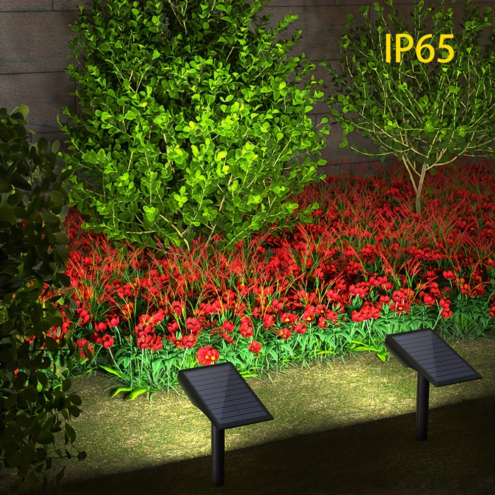 Solar Garden Light with 9 LEDs Solar Powered Pathway Light for Villa Garden Landscape