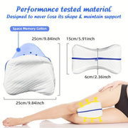 Leg Pillow Support for Back Hip Leg and Knee Relief Reduces Sciatica
