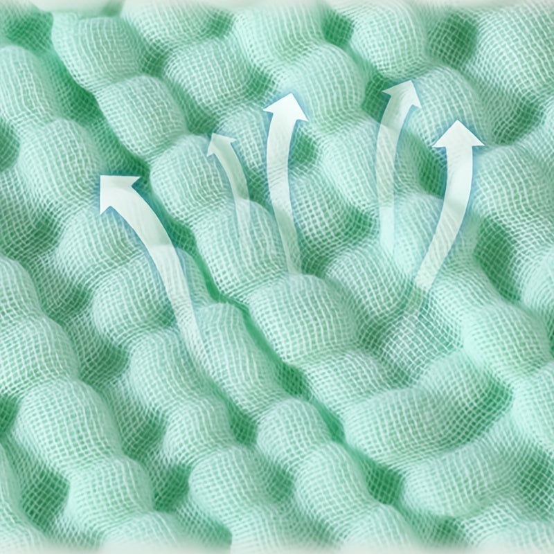 Set of 5 Cotton Muslin Baby Washcloths Soft Face Cloths for Newborns 30x30 cm